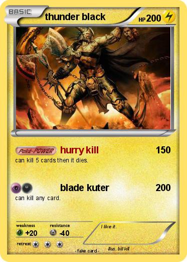 Pokemon thunder black