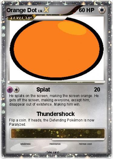 Pokemon Orange Dot