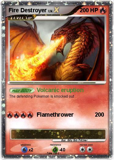 Pokemon Fire Destroyer