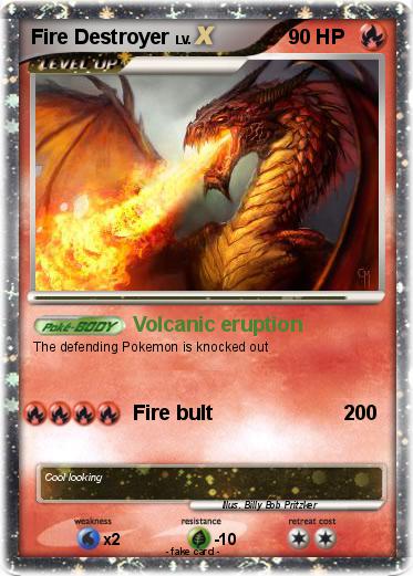 Pokemon Fire Destroyer
