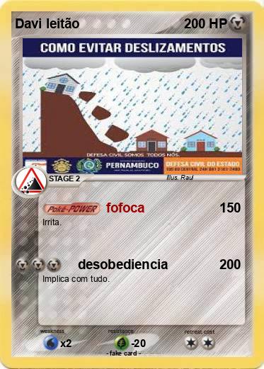 Pokemon Davi leitão