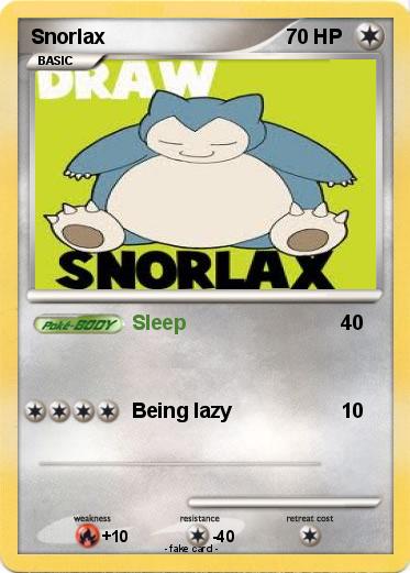 Pokemon Snorlax