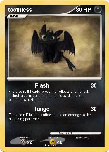Pokemon toothless
