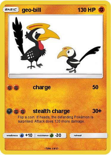 Pokemon geo-bill