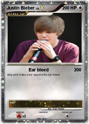 Pokemon Justin Bieber