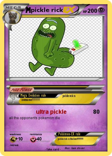 Pokemon pickle rick