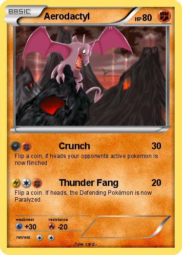 Pokemon Aerodactyl