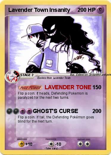Pokemon Lavender Town Insanity