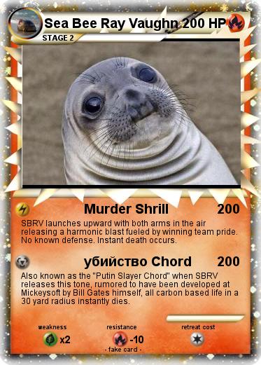 Pokemon Sea Bee Ray Vaughn