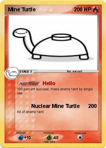 Pokemon Mine Turtle