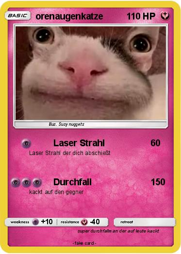 Pokemon orenaugenkatze