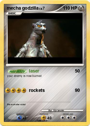 Pokemon mecha godzilla