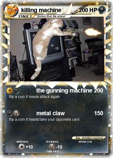 Pokemon killing machine