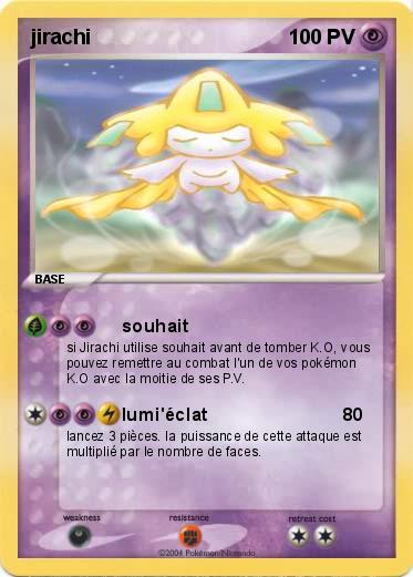 Pokemon jirachi