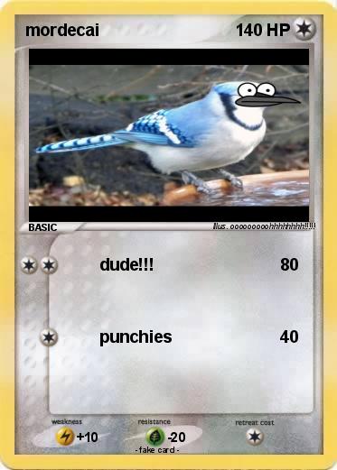 Pokemon mordecai