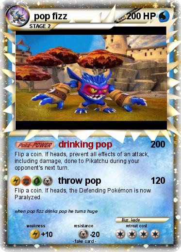 Pokemon pop fizz