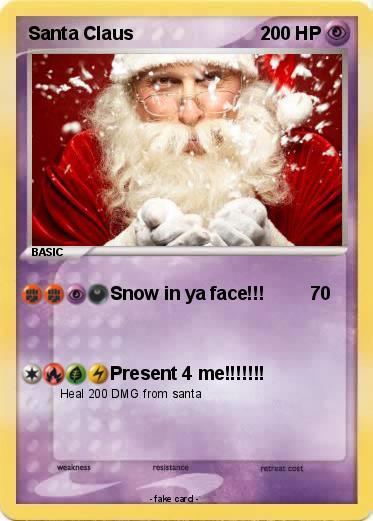 Pokemon Santa Claus