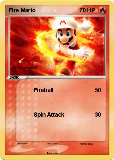 Pokemon Fire Mario