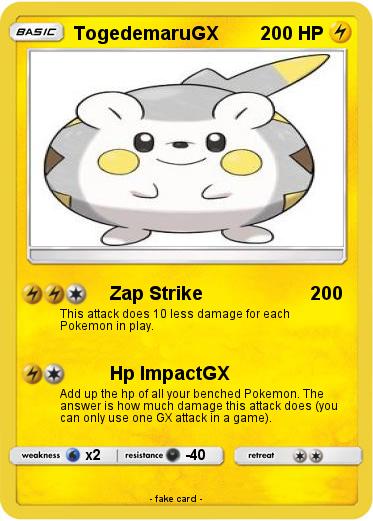 Pokemon TogedemaruGX