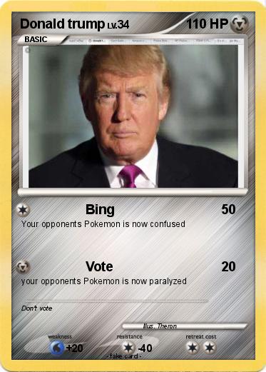 Pokemon Donald trump