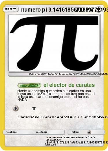 Pokemon numero pi 3.14161856723197721937123143314617273154126316613616247671743635474689180940398423