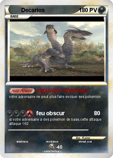 Pokemon Decarios