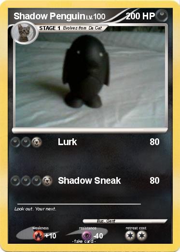 Pokemon Shadow Penguin