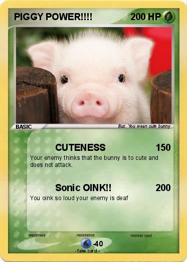 Pokemon PIGGY POWER!!!!