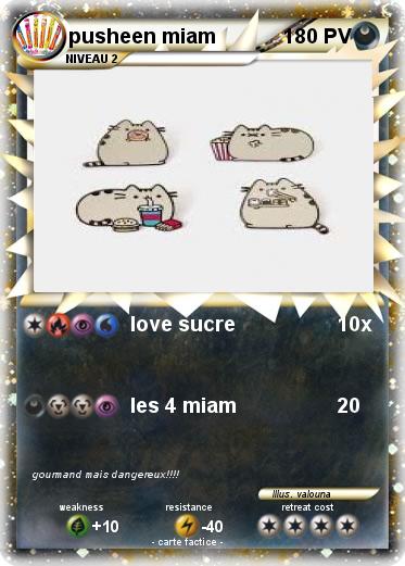 Pokemon pusheen miam