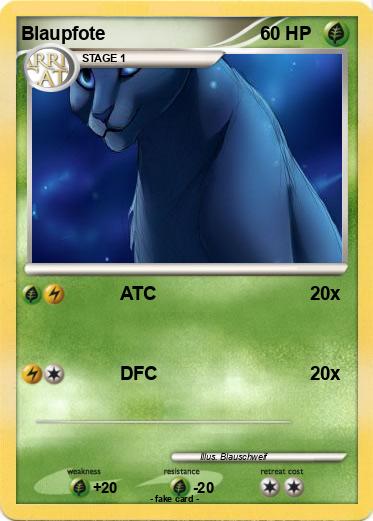 Pokemon Blaupfote