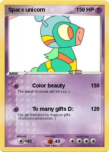 Pokemon Space unicorn
