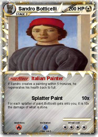 Pokemon Sandro Botticelli