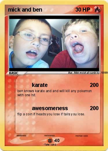 Pokemon mick and ben