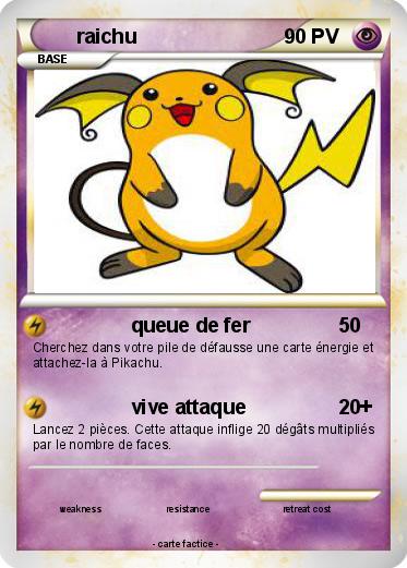 Pokemon raichu
