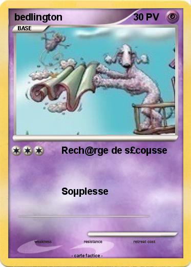 Pokemon bedlington