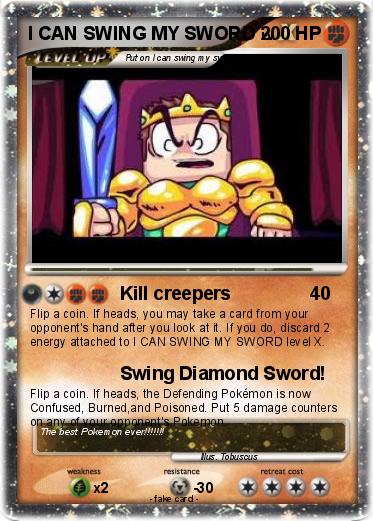 Pokemon I CAN SWING MY SWORD