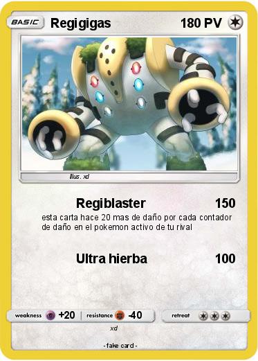 Pokemon Regigigas