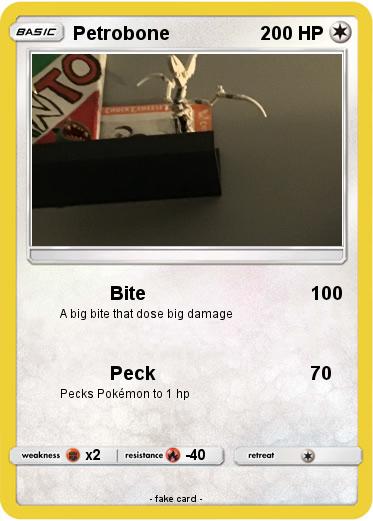Pokemon Petrobone