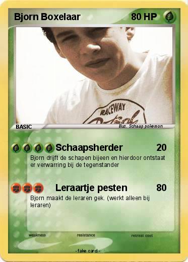 Pokemon Bjorn Boxelaar