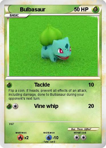 Pokemon Bulbasaur