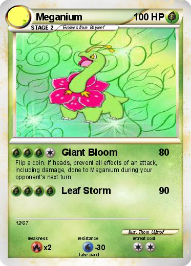 Pokemon Meganium
