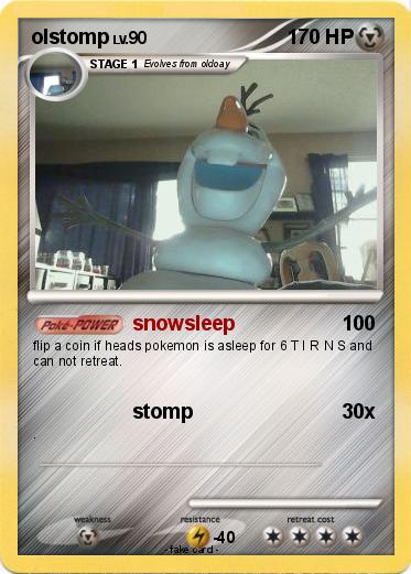 Pokemon olstomp