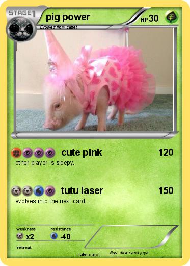 Pokemon pig power