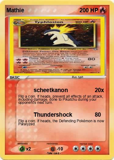 Pokemon Mathie