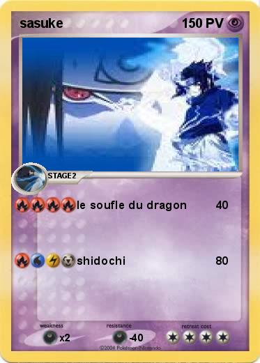 Pokemon sasuke 