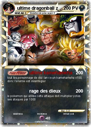 Pokemon ultime dragonball z