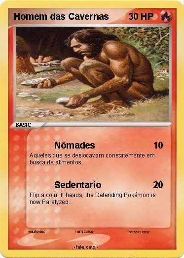 Pokemon Homem das Cavernas