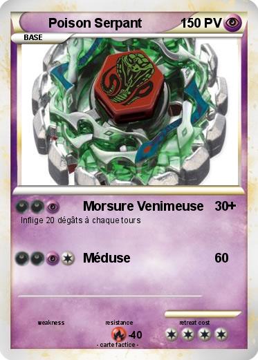 Pokemon Poison Serpant