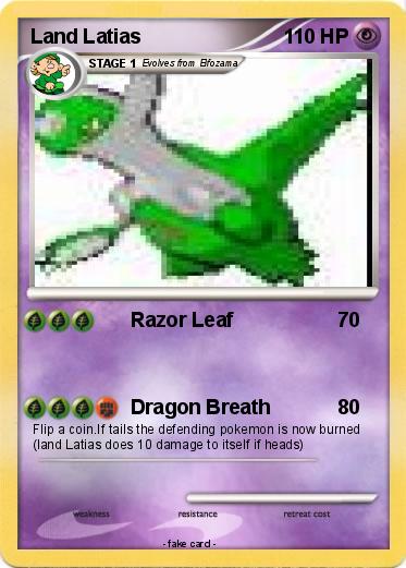 Pokemon Land Latias
