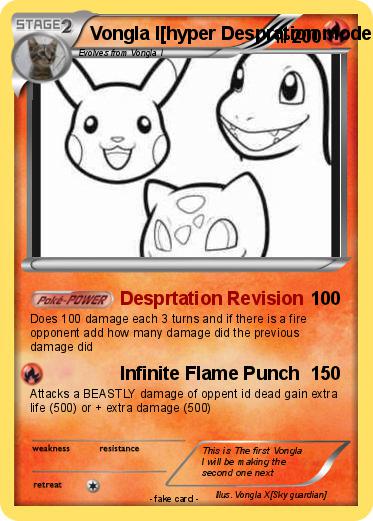 Pokemon Vongla I[hyper Despration mode }
